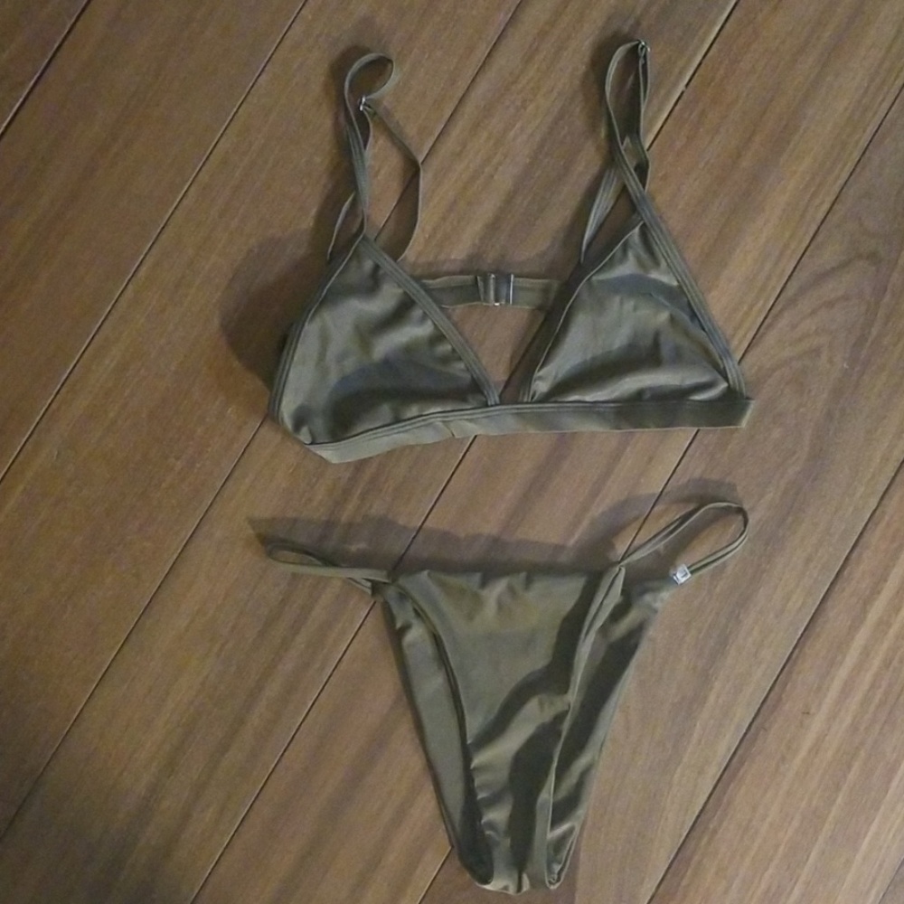 Brown Bikini Size small. Never worn.